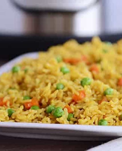 Instant Pot {Pressure Cooker} Indian Vegetable Rice