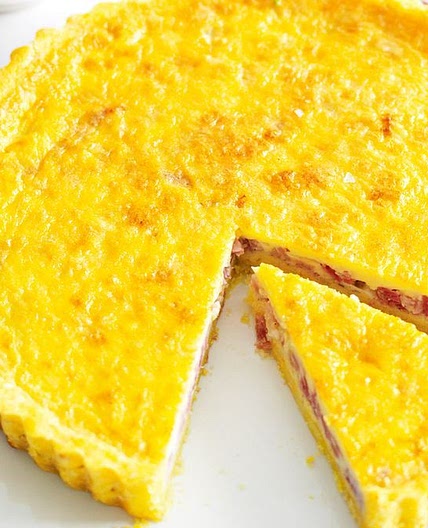 Gluten-free quiche Lorraine