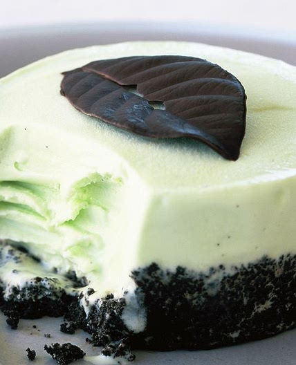 Creme de menthe cookie cakes