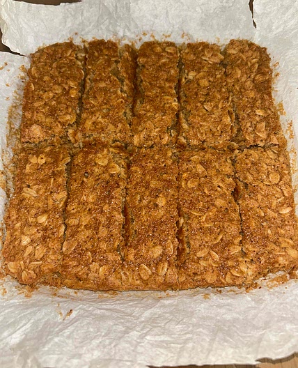 Judy’s Oatmeal Cookie Bars
