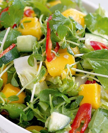 Mango and chilli chopped salad