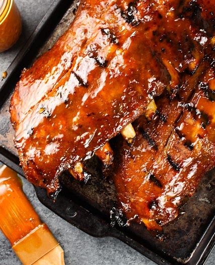 BBQ Baby Back Ribs with "Secret Sauce"