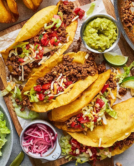 Crispy Ground Beef Tacos