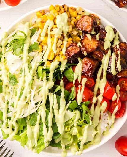 BBQ Tempeh Bowls
