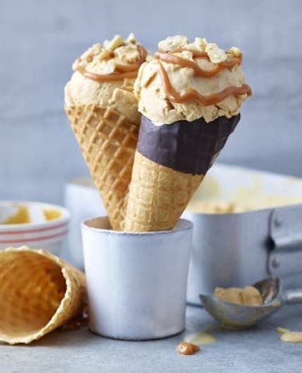 No Churn Salted Caramel Ice Cream