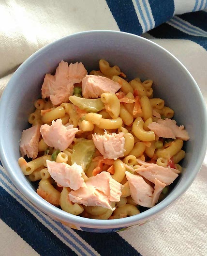 Creamy Salmon Pasta Salad