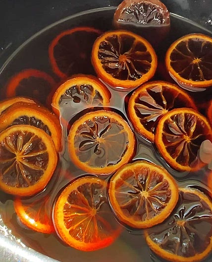 Caramelized Lemon (candied lemon slices in syrup)