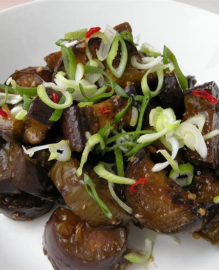 Chinese Eggplant with Garlic Sauce