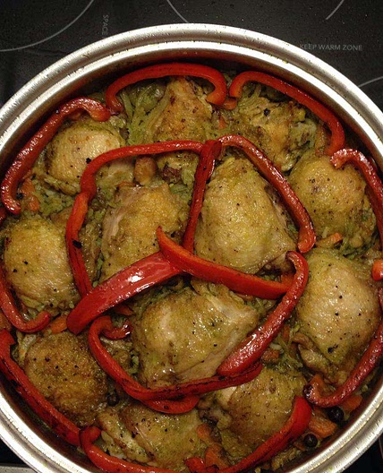 Arroz con Pollo Perunao (Peruvian Rice with Chicken)