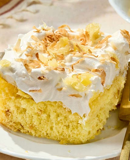 Pineapple Coconut Dream Cake