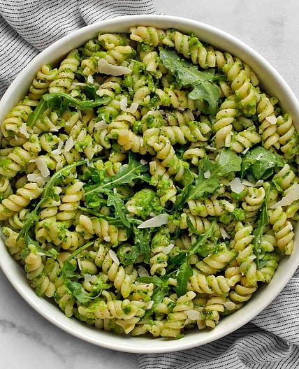 Pea Pesto Pasta