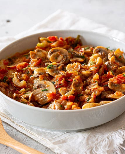 Champiñones a la Mexicana