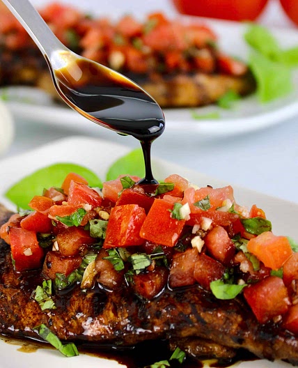 Grilled Bruschetta Chicken