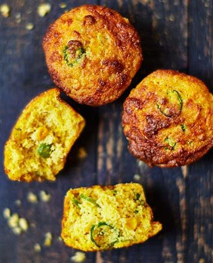 Jalapeño & cheddar corn rolls