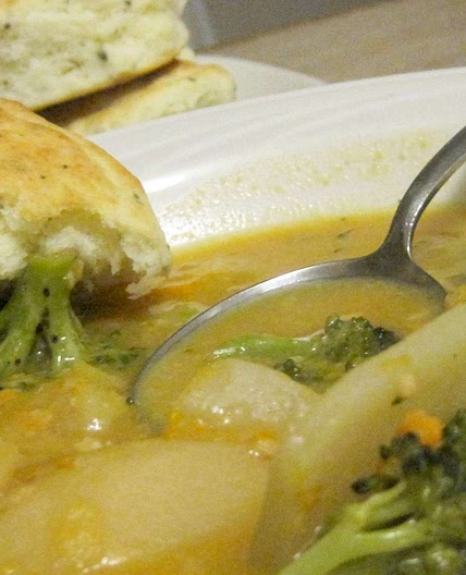 Leftover Scalloped Potato Soup