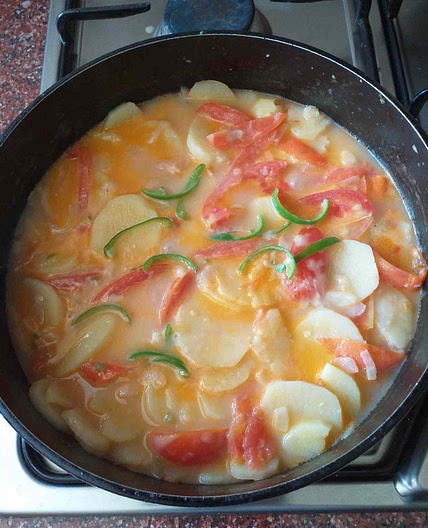 Kewa Datshi (Bhutanese Dish)