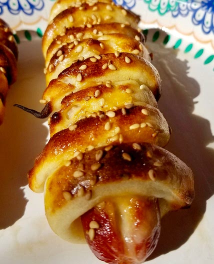 Easy Bagel Dogs Weight Watchers Friendly