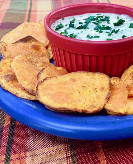 Sweet Potato Chips in the Air Fryer