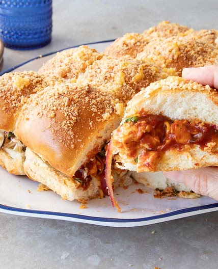 Pull-Apart Chicken Sliders