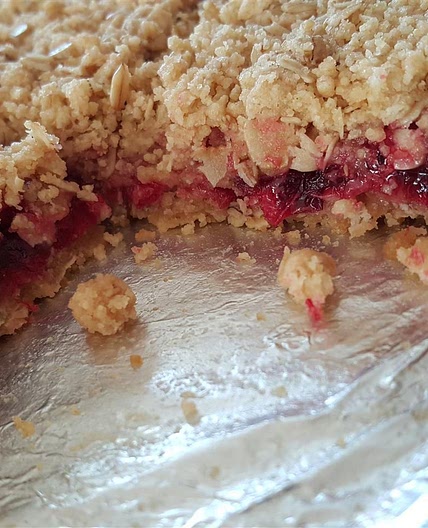 Cranberry Oat Bars