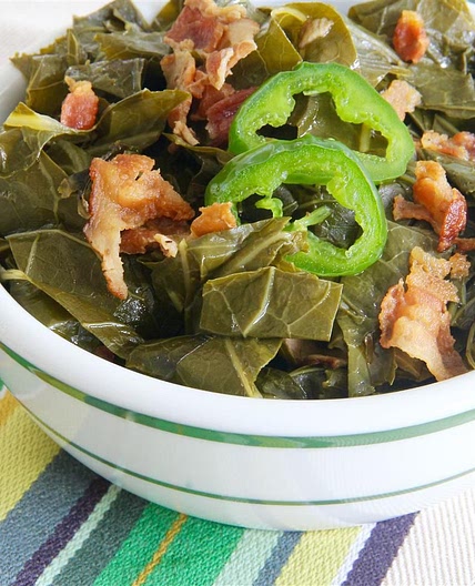 Slow Cooked Collard Greens