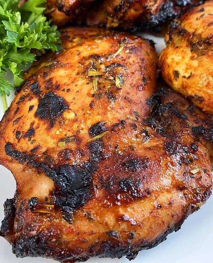 Best Damn Air Fryer Chicken Thighs