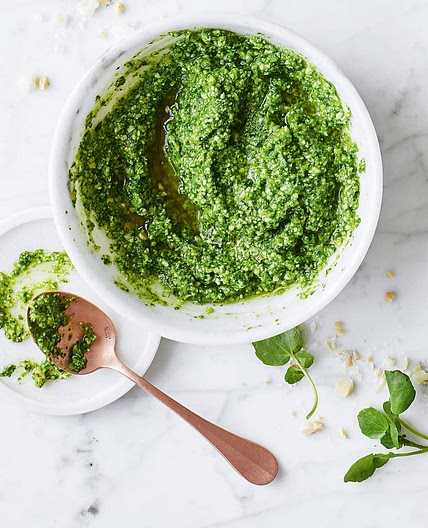 Watercress pesto