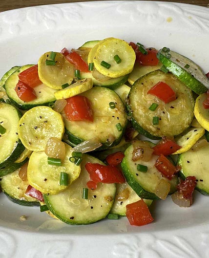 Skillet Zucchini and Squash