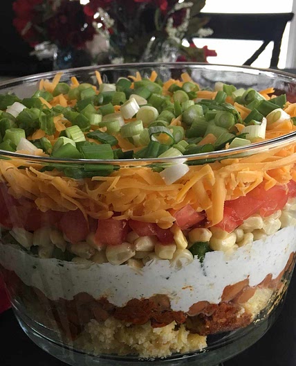 Mexican Cornbread Salad
