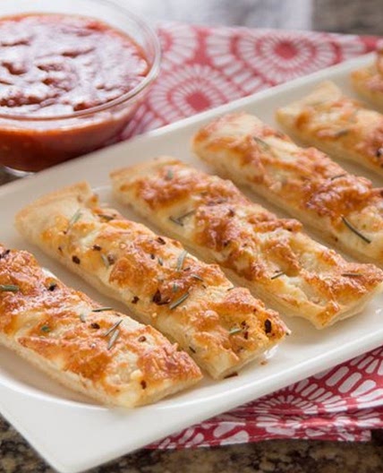 Cheesy Bread Strips