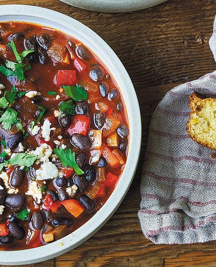 Shortcut Black Bean Chili
