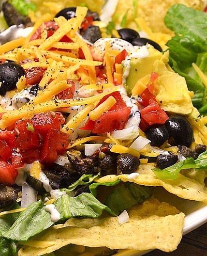 Easy Black Bean Taco Salad