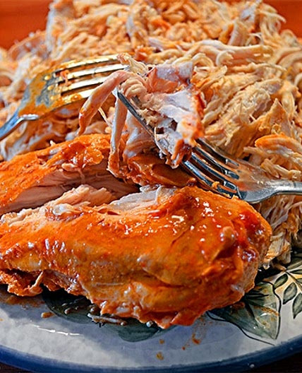 Crock Pot Buffalo Chicken