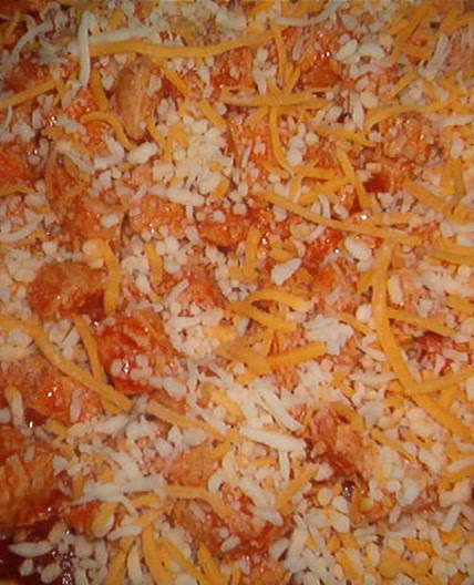 Easy Buffalo Chicken Pizza