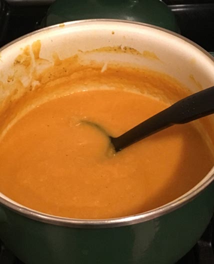 Butternut Squash and Cauliflower Soup