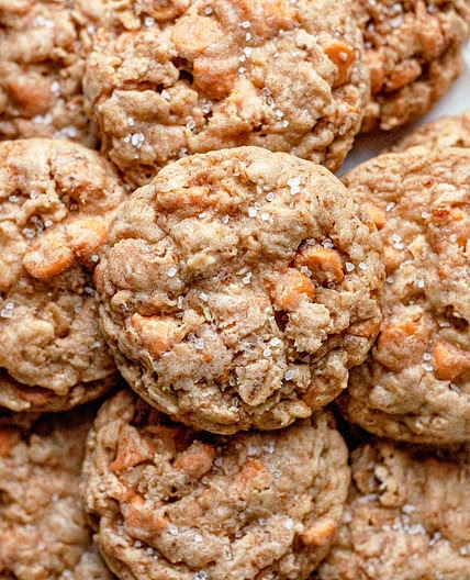 Gluten-Free Butterscotch Oatmeal Cookies