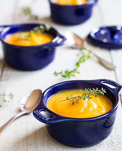 Roasted Garlic Butternut Squash Soup