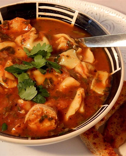 Authentic Tortellini Soup