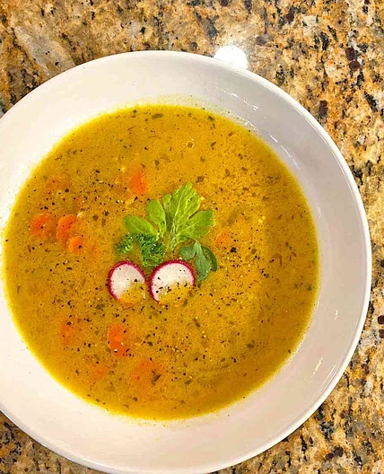 Celery and Carrot Soup