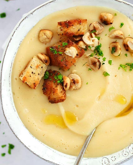 Parsnip Soup {Easiest Ever 20 Minute Recipe}