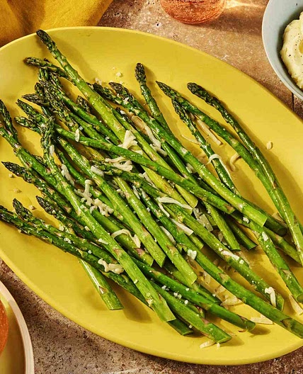 Roasted Asparagus with Parmesan