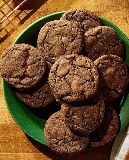 Chewy Chocolate-Gingerbread Cookies