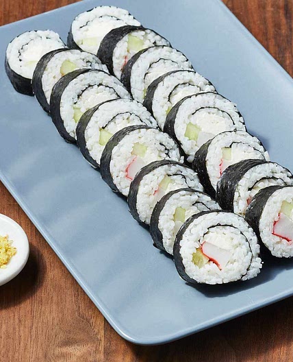 Cream Cheese and Crab Sushi Rolls