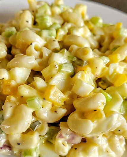 Honey Mustard Macaroni Salad