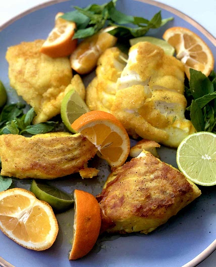 Mahi Sorkh Shodeh (Persian Fried Fish)