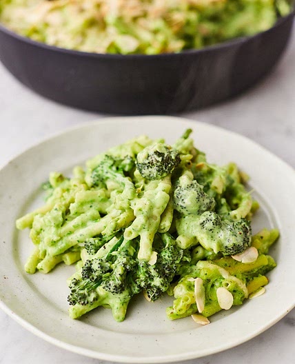 Quick green pasta