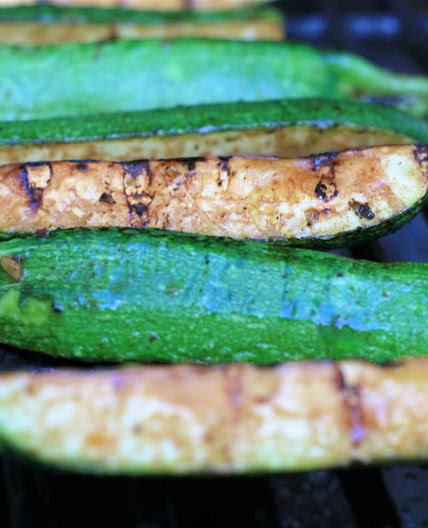 Marinated Grilled Zucchini