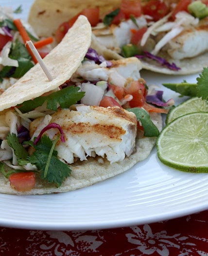 Easy Grilled Fish Tacos
