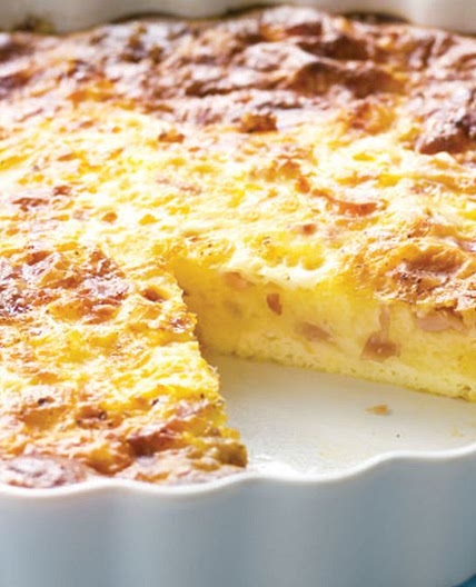 Impossible quiche recipe