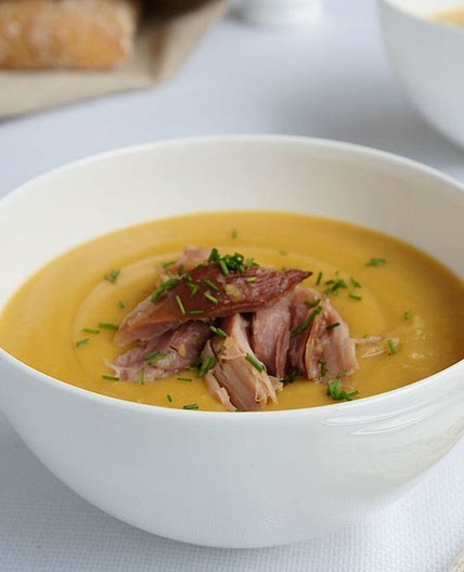 Slow Cooker Pea and Ham Soup Recipe